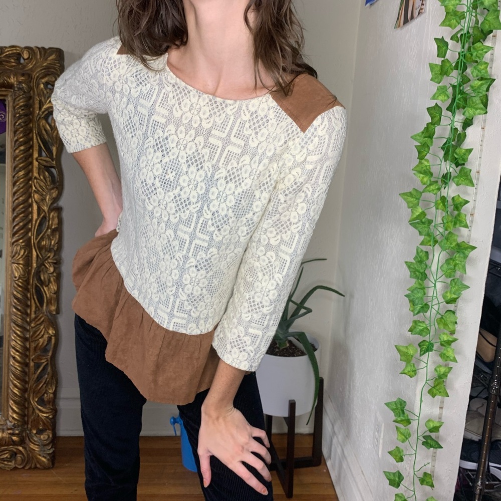 Flare Lace Sweater